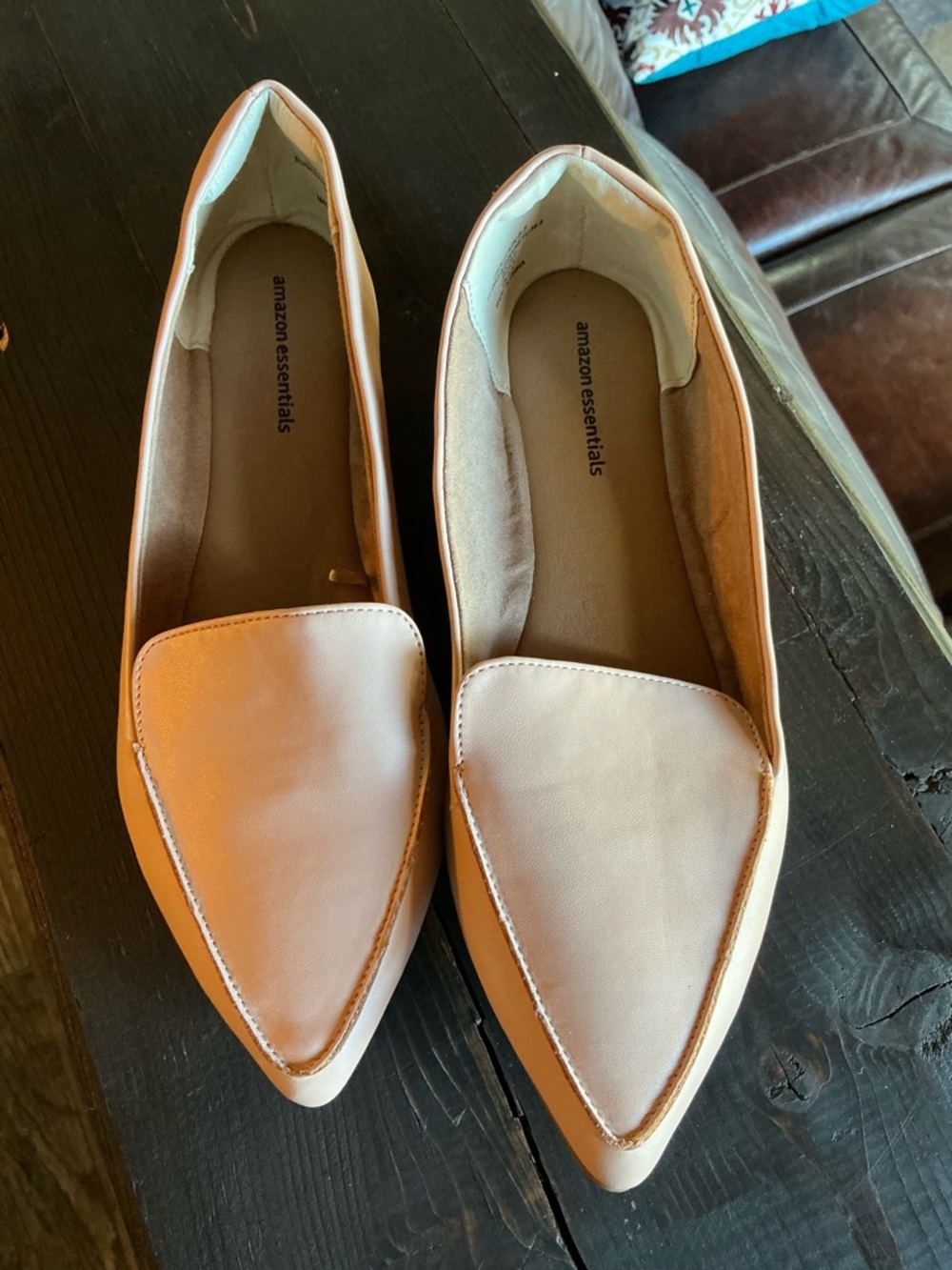 Blush Amazon Essentials Women's Loafer Flat - Size 8.5